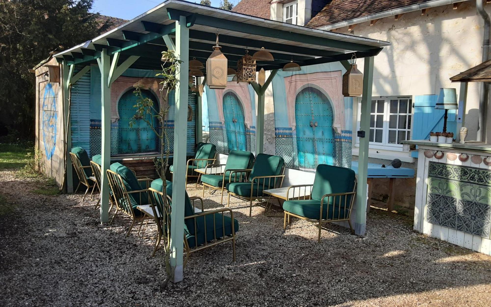 'La Menagerie' Bed & Breakfast Châteauvieux Екстериор снимка